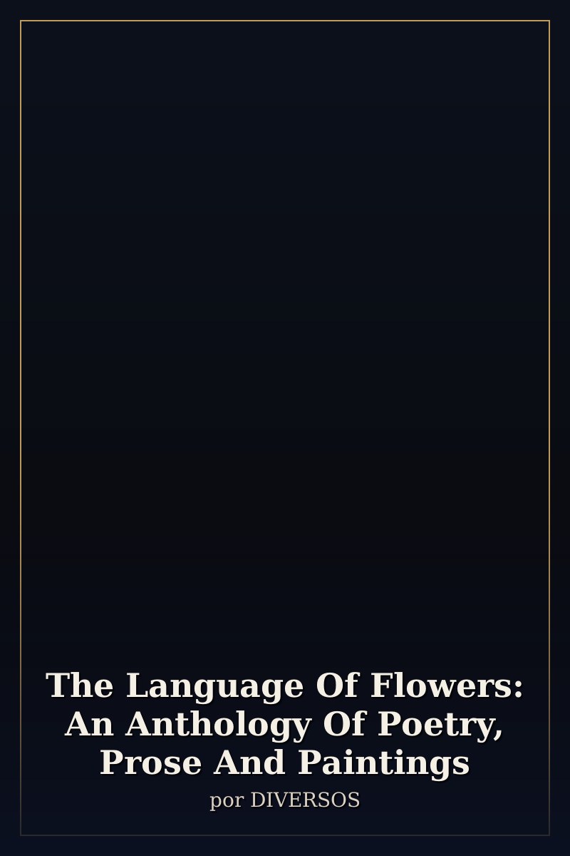 Capa de The Language Of Flowers: An Anthology Of Poetry, Prose And Paintings