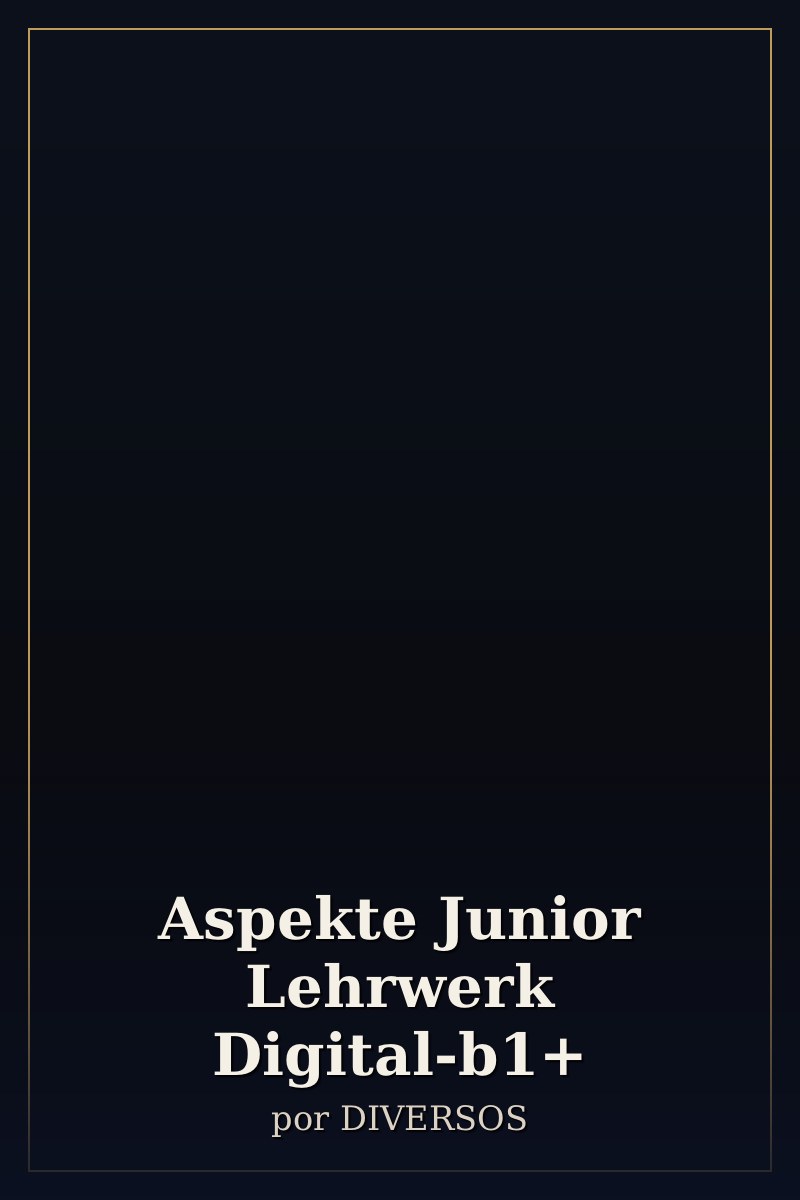 Capa de Aspekte Junior Lehrwerk Digital-b1+