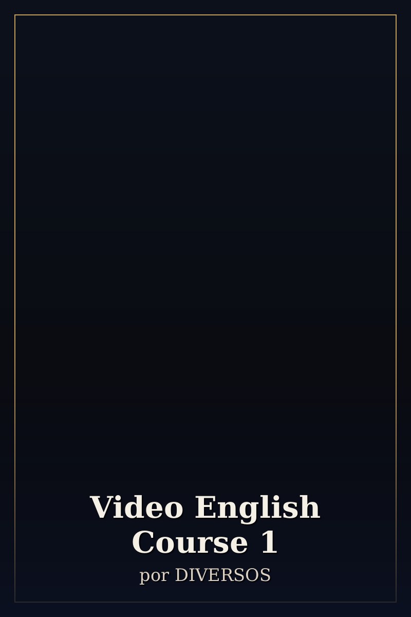 Capa de Video English Course 1