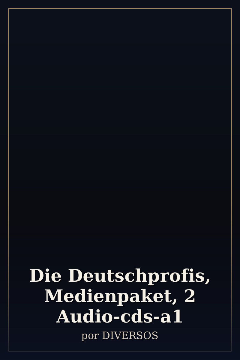 Capa de Die Deutschprofis, Medienpaket, 2 Audio-cds-a1