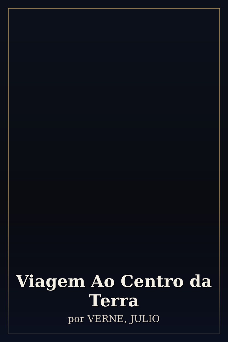 Capa de Viagem Ao Centro da Terra
