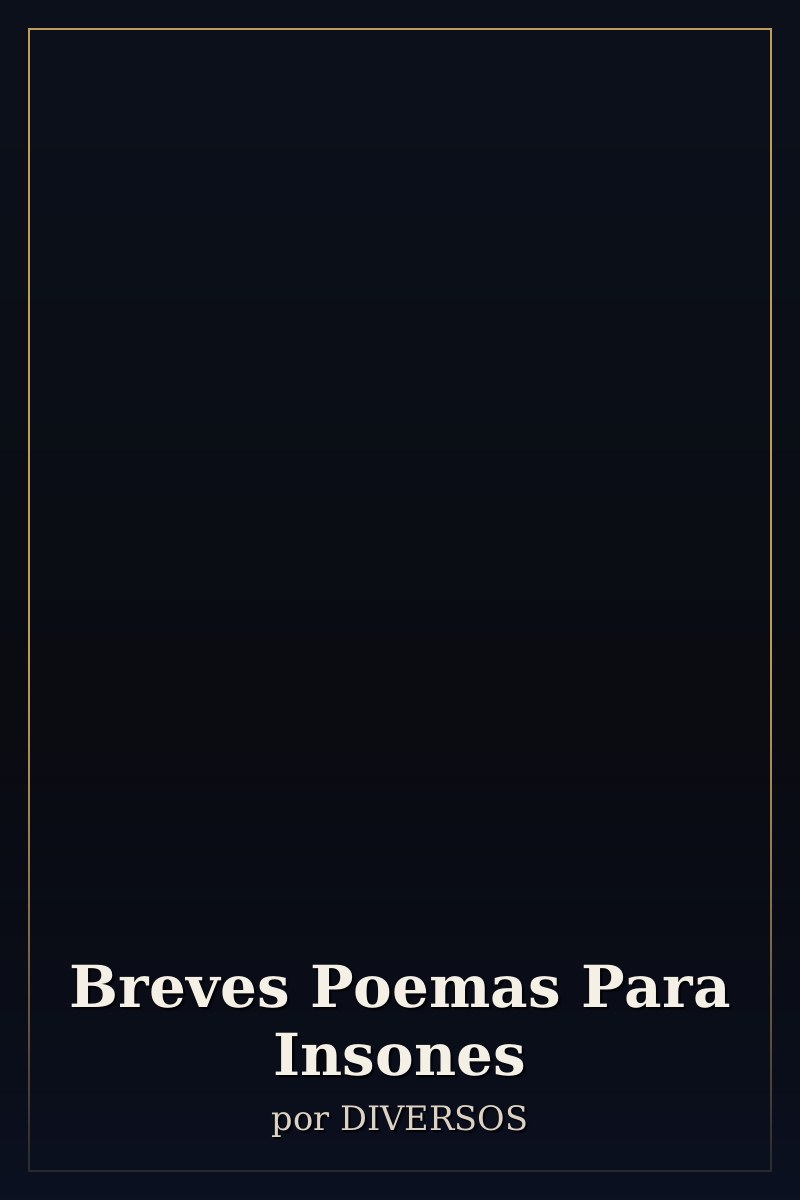 Capa de Breves Poemas Para Insones