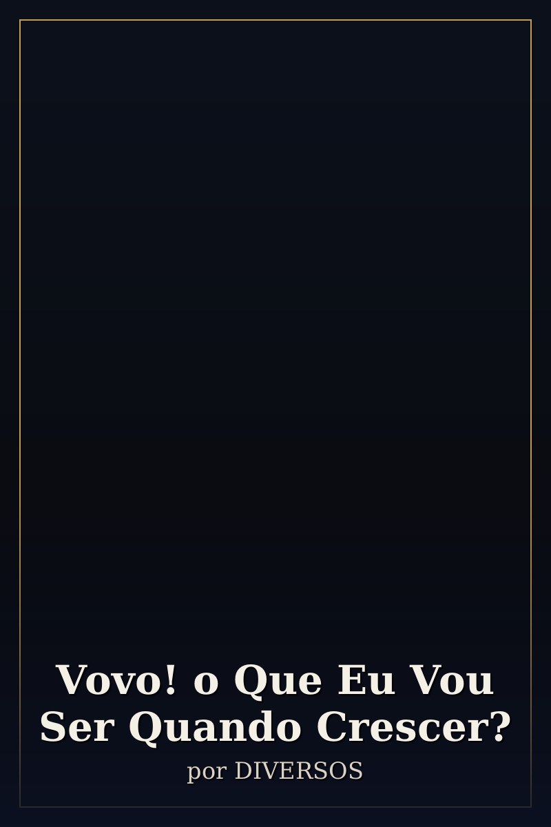 Capa de Vovo! o Que Eu Vou Ser Quando Crescer?