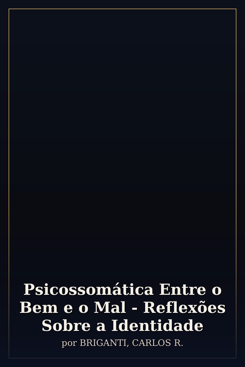 Capa de Psicossomática Entre o Bem e o Mal - Reflexões Sobre a Identidade