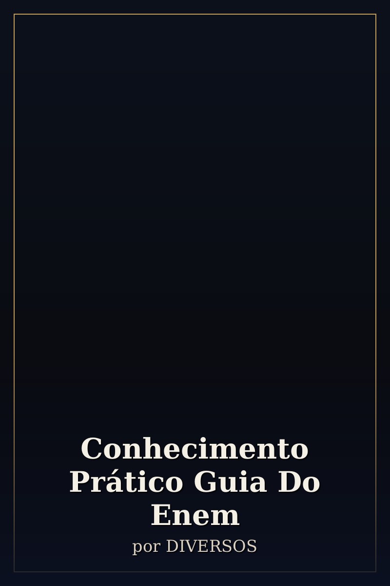 Capa de Conhecimento Prático Guia Do Enem