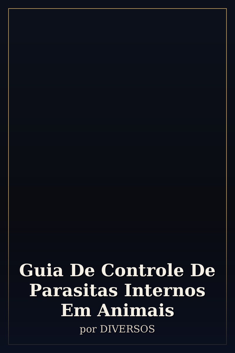 Capa de Guia De Controle De Parasitas Internos Em Animais