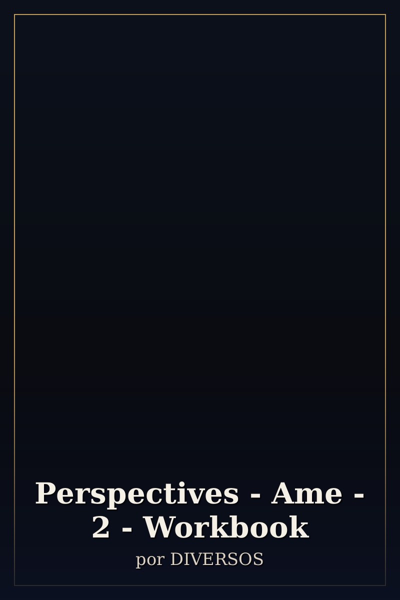 Capa de Perspectives - Ame - 2 - Workbook
