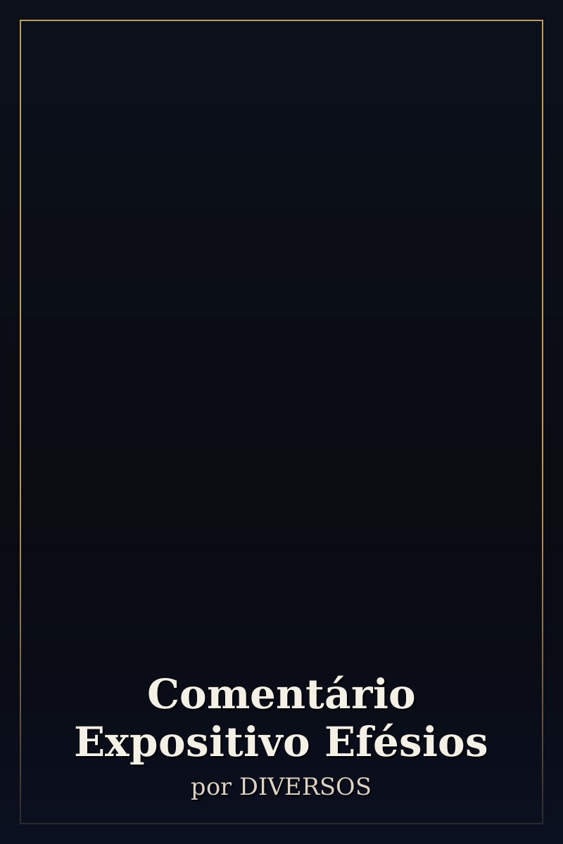 Capa de Comentário Expositivo Efésios