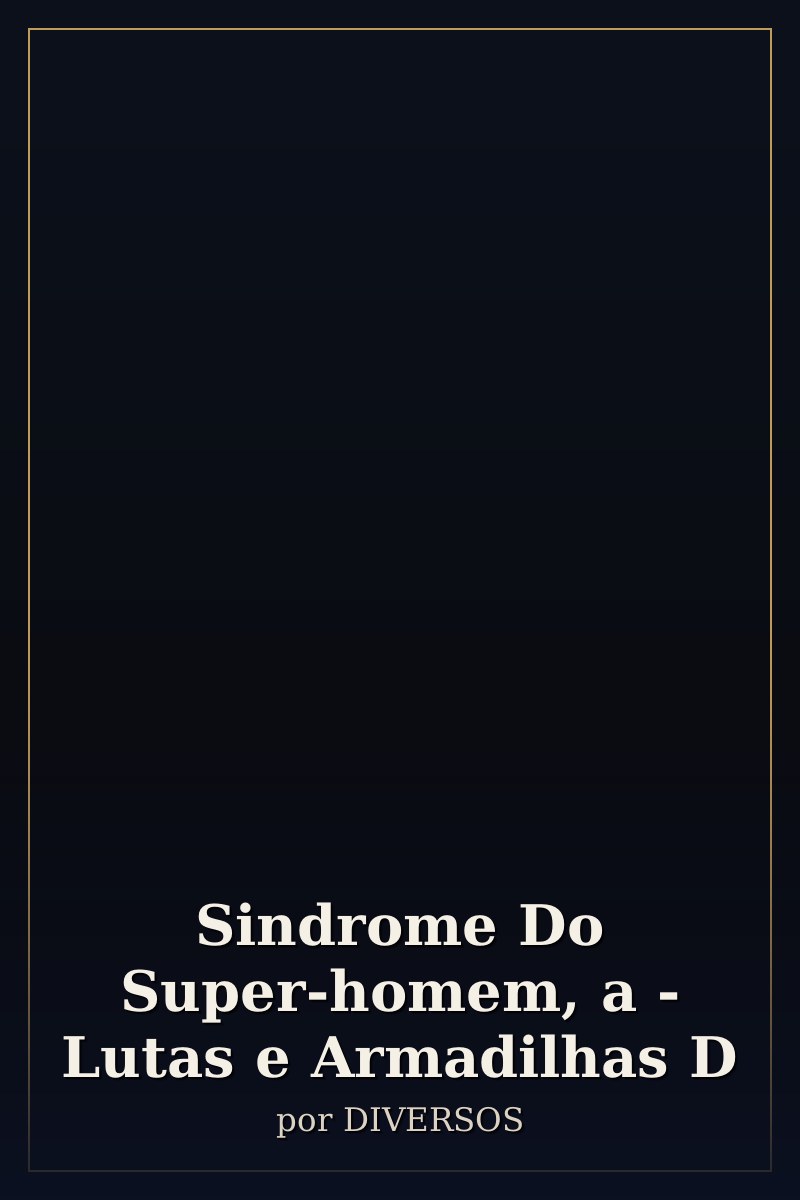 Capa de Sindrome  Do Super-homem, a - Lutas e Armadilhas D