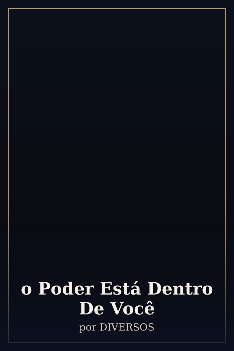 Capa de o Poder Está Dentro De Você