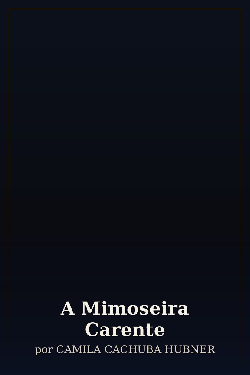 Capa de A Mimoseira Carente