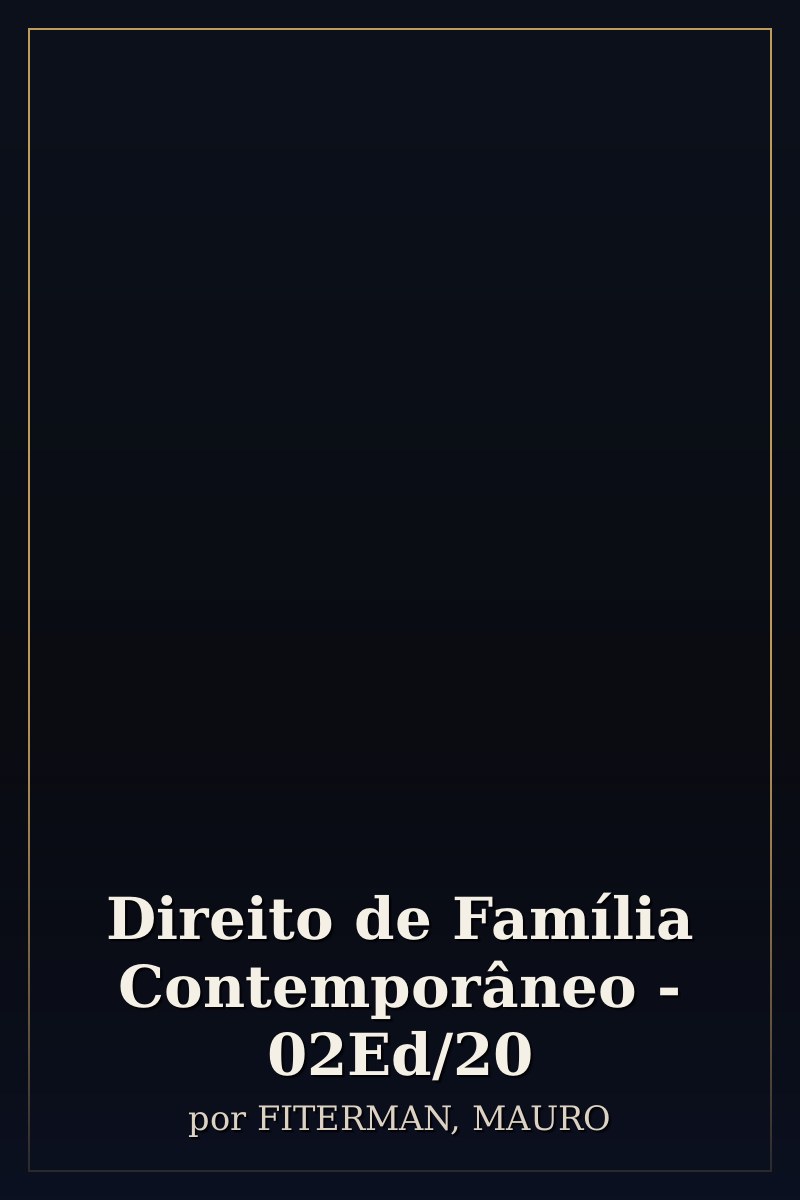 Capa de Direito de Família Contemporâneo - 02Ed/20