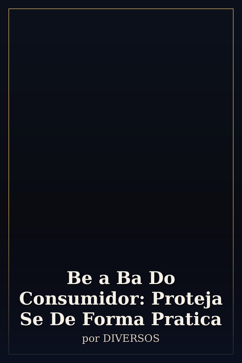 Capa de Be a Ba Do Consumidor: Proteja Se De Forma Pratica