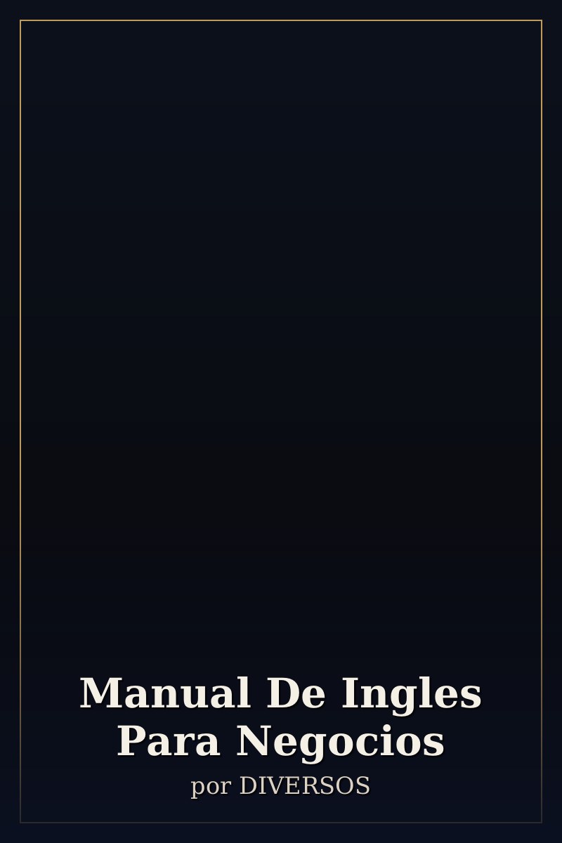 Capa de Manual De Ingles Para Negocios