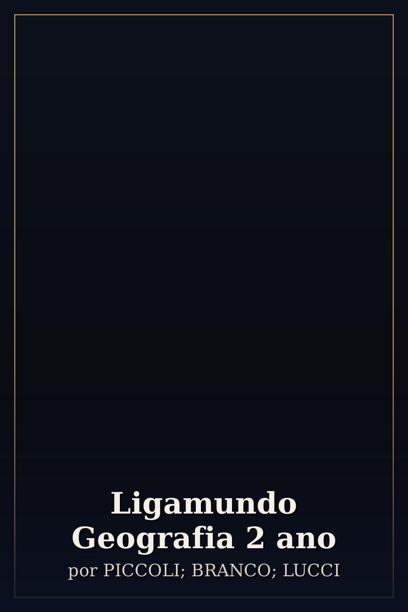 Capa de Ligamundo Geografia 2 ano