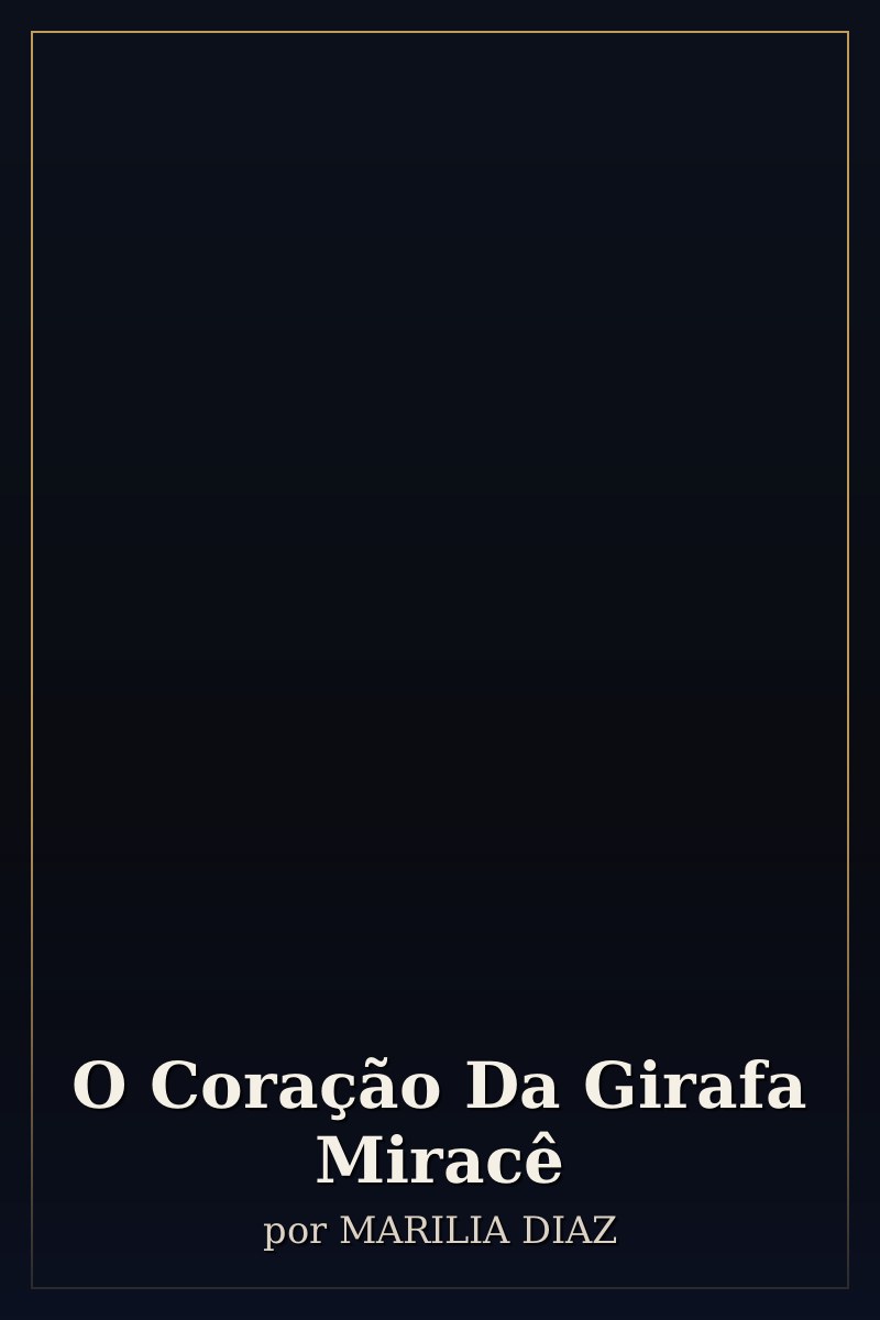 Capa de O Coração Da Girafa Miracê