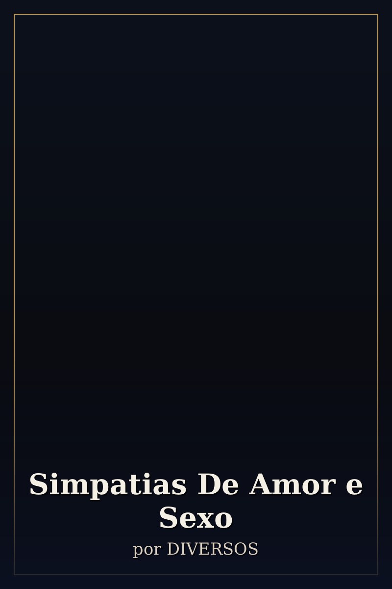 Capa de Simpatias De Amor e Sexo
