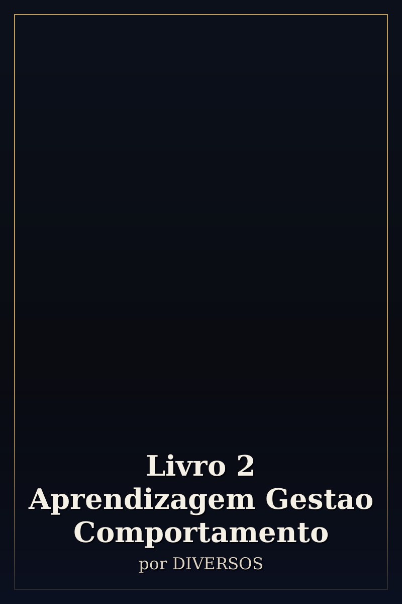 Capa de Livro 2 Aprendizagem Gestao Comportamento