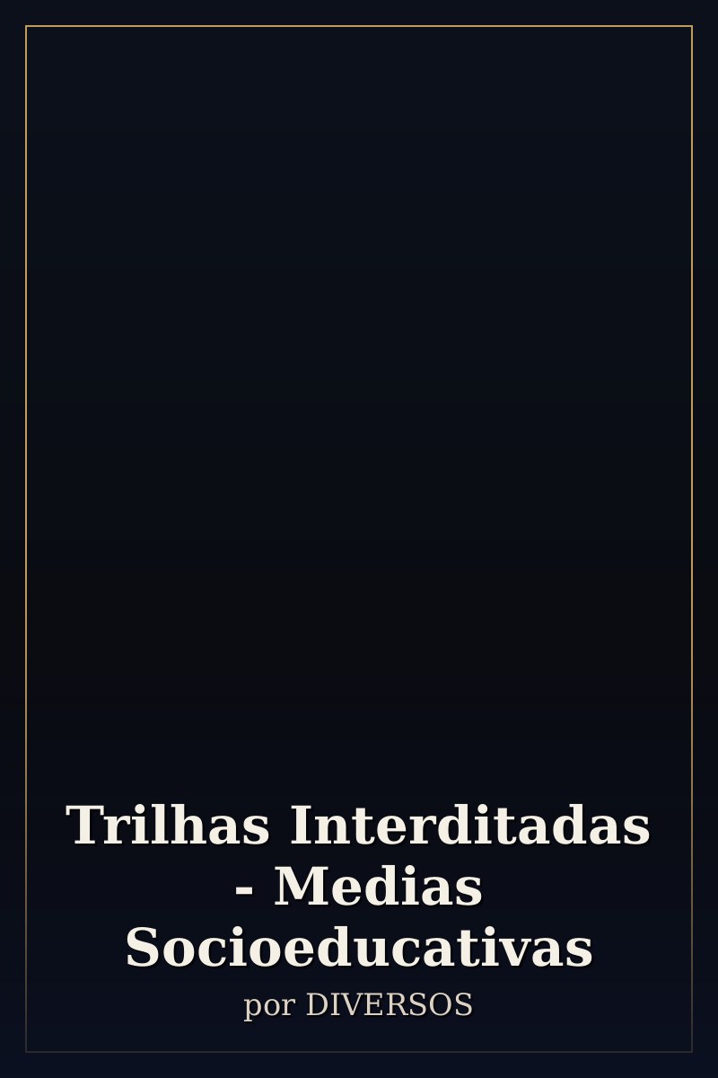 Capa de Trilhas Interditadas - Medias Socioeducativas