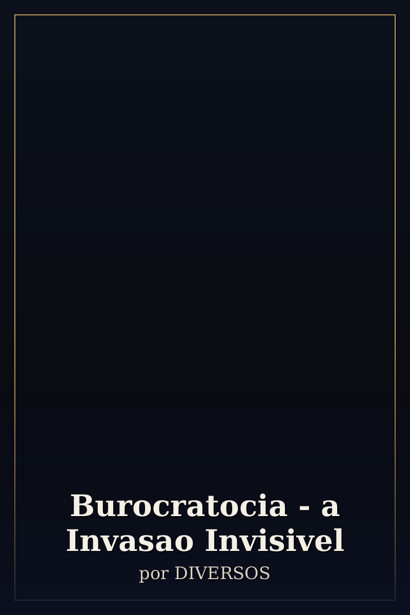 Capa de Burocratocia - a Invasao Invisivel