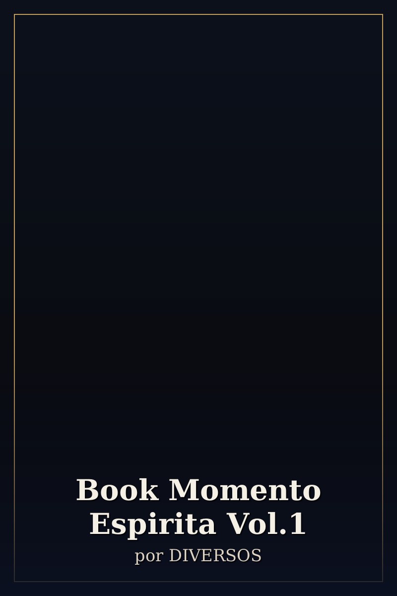 Capa de Book Momento Espirita Vol.1