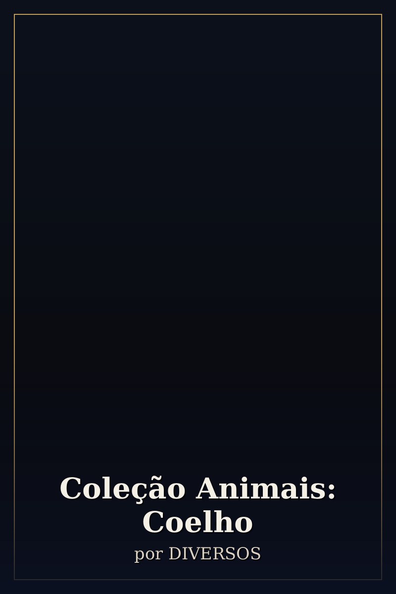 Capa de Coleção Animais: Coelho