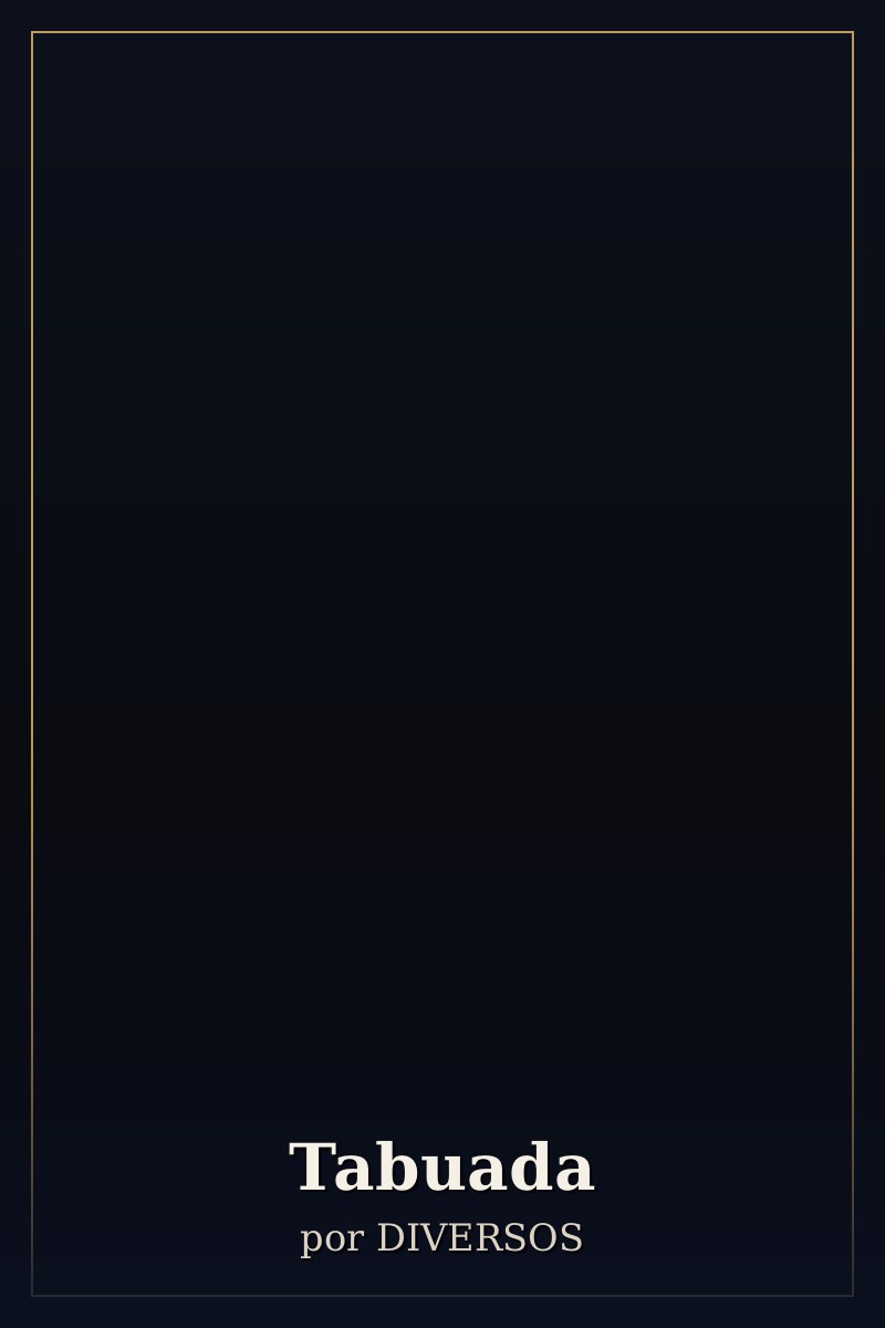 Capa de Tabuada