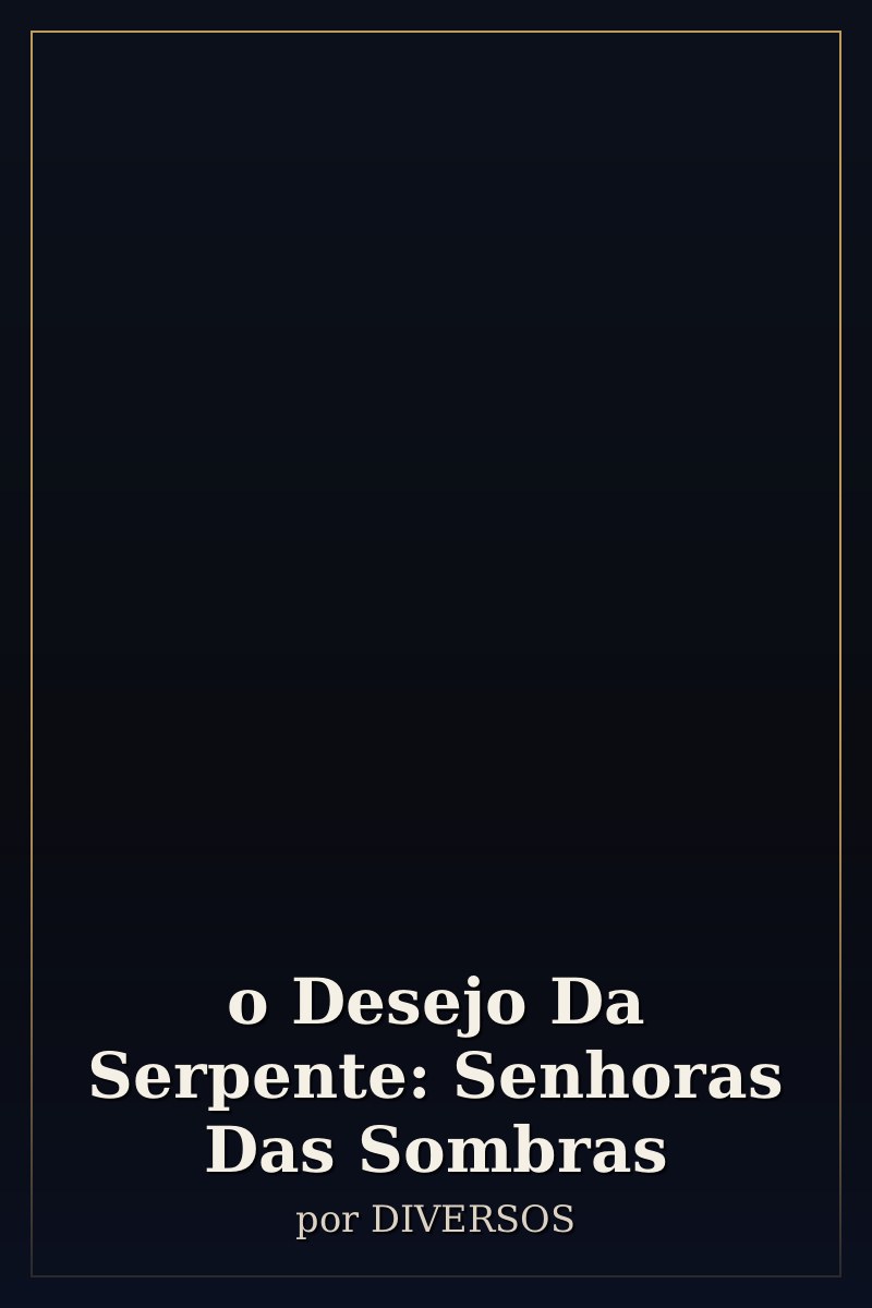 Capa de o Desejo Da Serpente: Senhoras Das Sombras