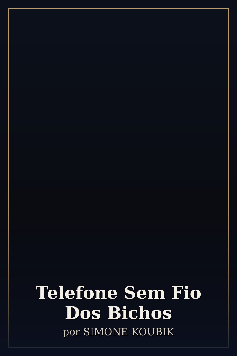 Capa de Telefone Sem Fio Dos Bichos