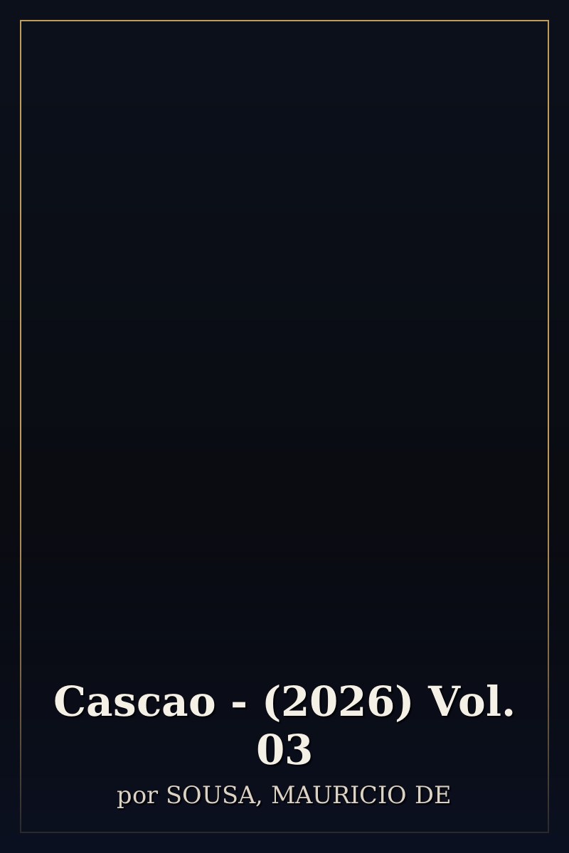 Capa de Cascao - (2026) Vol. 03