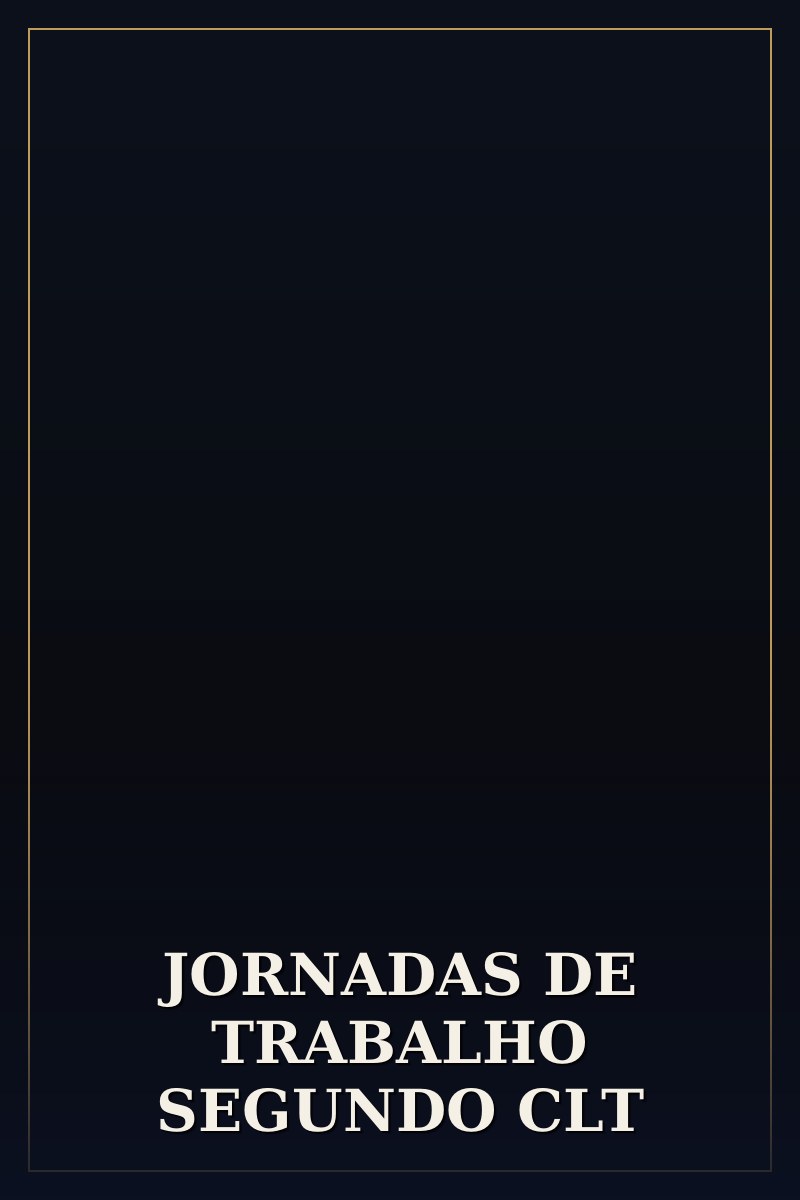 Capa de JORNADAS DE TRABALHO SEGUNDO CLT