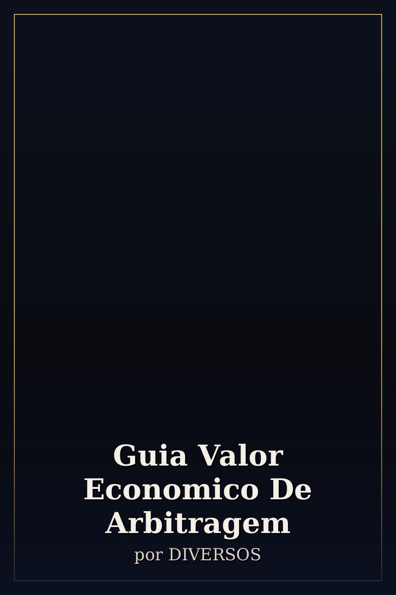 Capa de Guia Valor Economico De Arbitragem