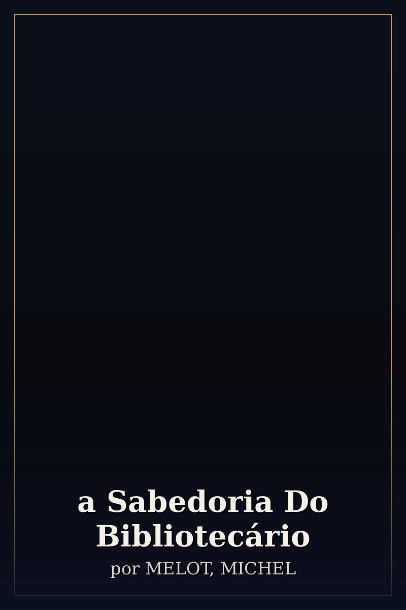 Capa de a Sabedoria Do Bibliotecário