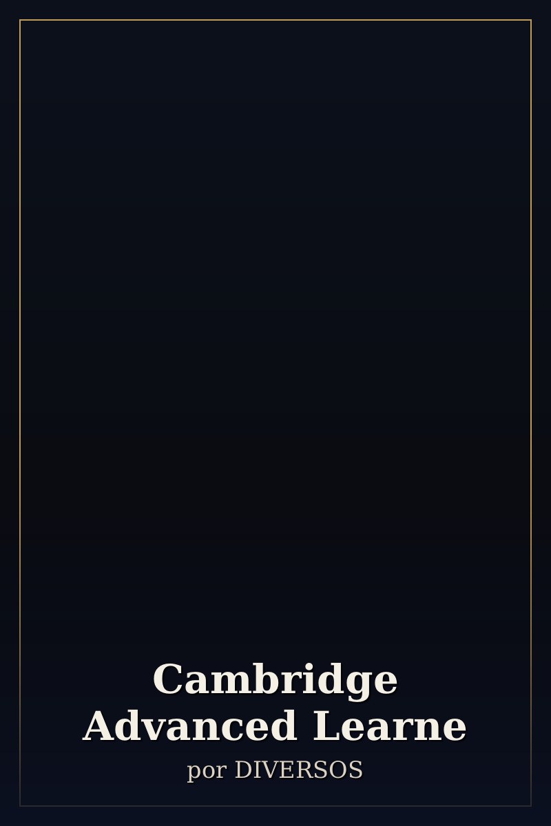 Capa de Cambridge Advanced Learne