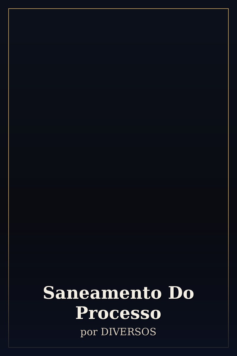 Capa de Saneamento Do Processo
