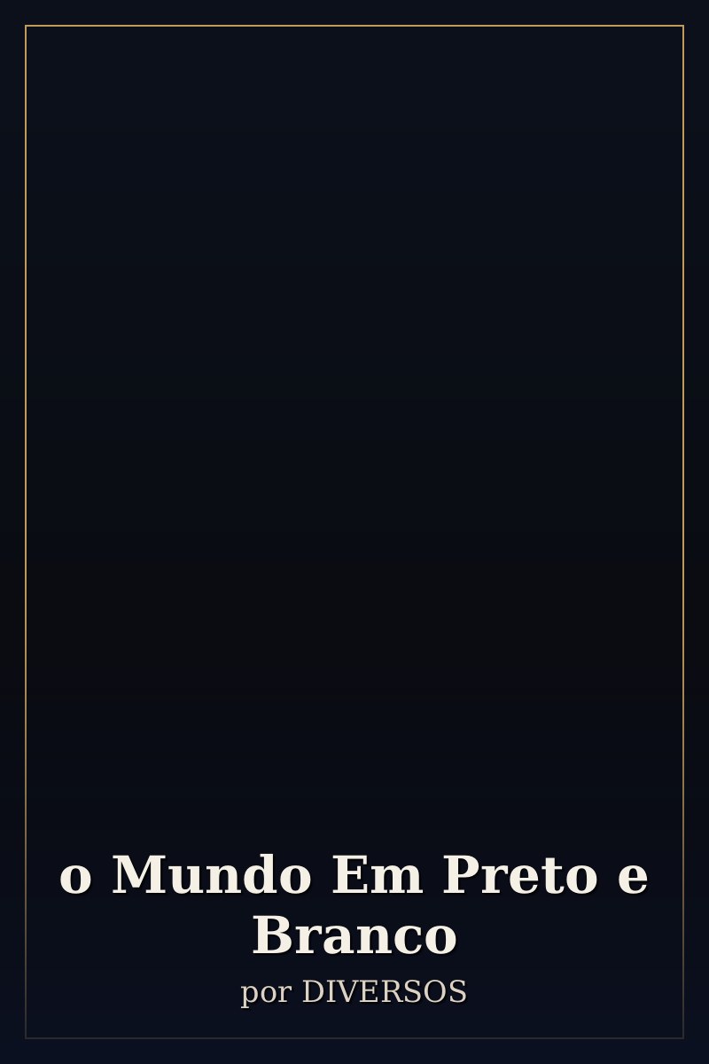 Capa de o Mundo Em Preto e Branco
