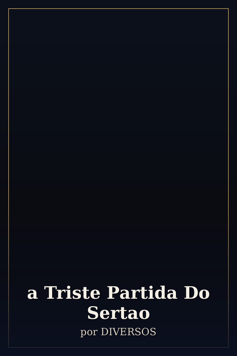 Capa de a Triste Partida Do Sertao