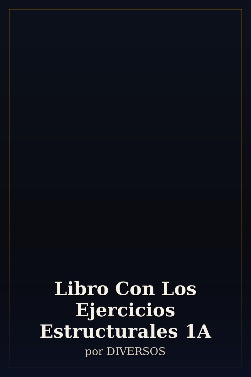 Capa de Libro Con Los Ejercicios Estructurales 1A