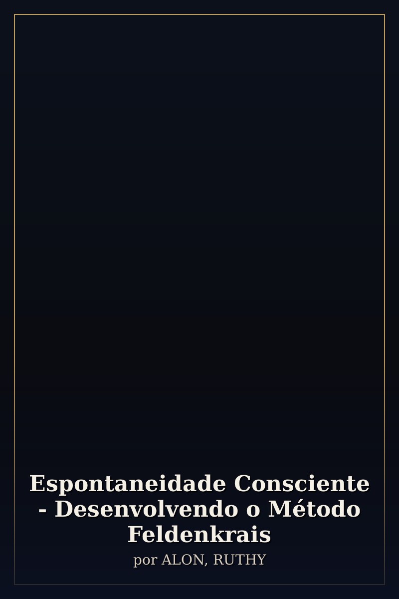 Capa de Espontaneidade Consciente - Desenvolvendo o Método Feldenkrais