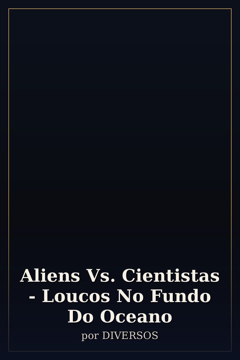 Capa de Aliens Vs. Cientistas - Loucos No Fundo Do Oceano