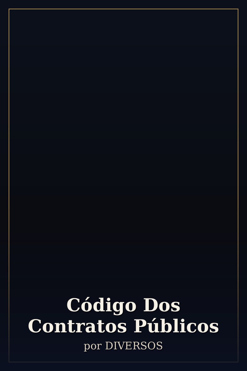 Capa de Código Dos Contratos Públicos