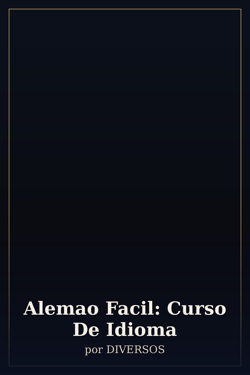Capa de Alemao Facil: Curso De Idioma