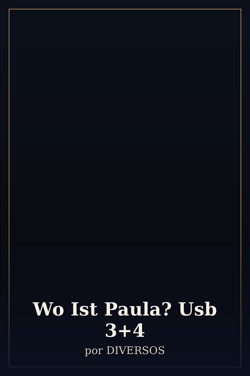 Capa de Wo Ist Paula? Usb 3+4