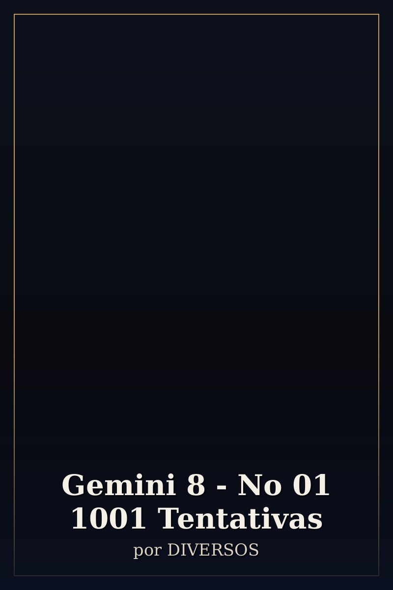 Capa de Gemini 8 - No 01 1001 Tentativas