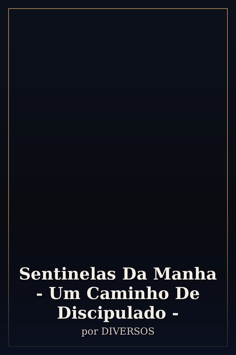Capa de Sentinelas Da Manha - Um Caminho De Discipulado -