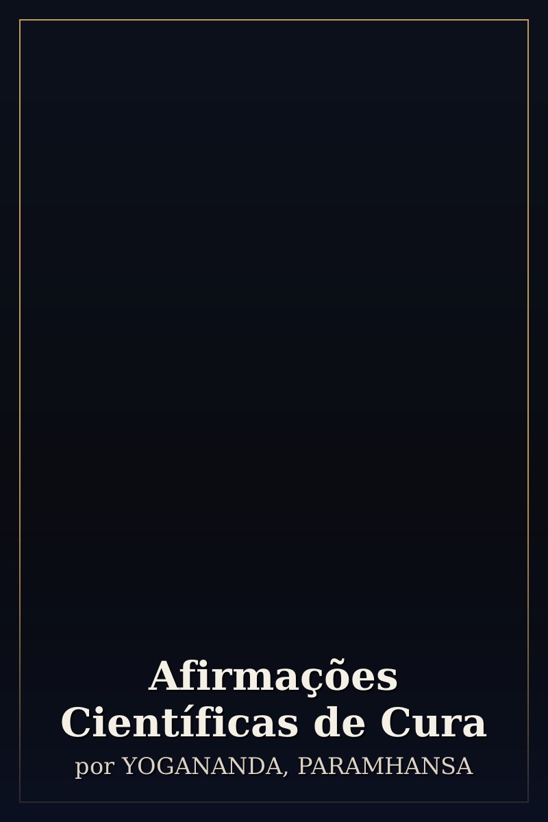 Capa de Afirmações Científicas de Cura