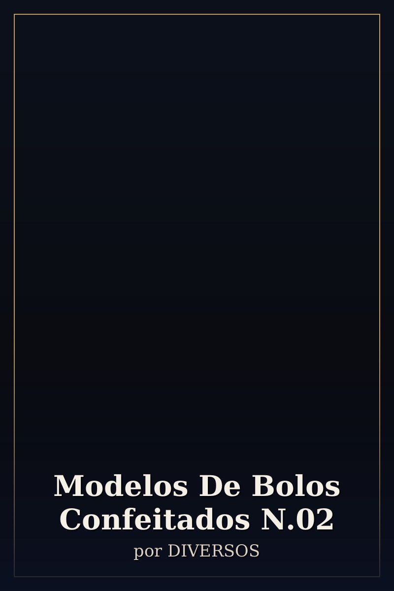 Capa de Modelos De Bolos Confeitados N.02