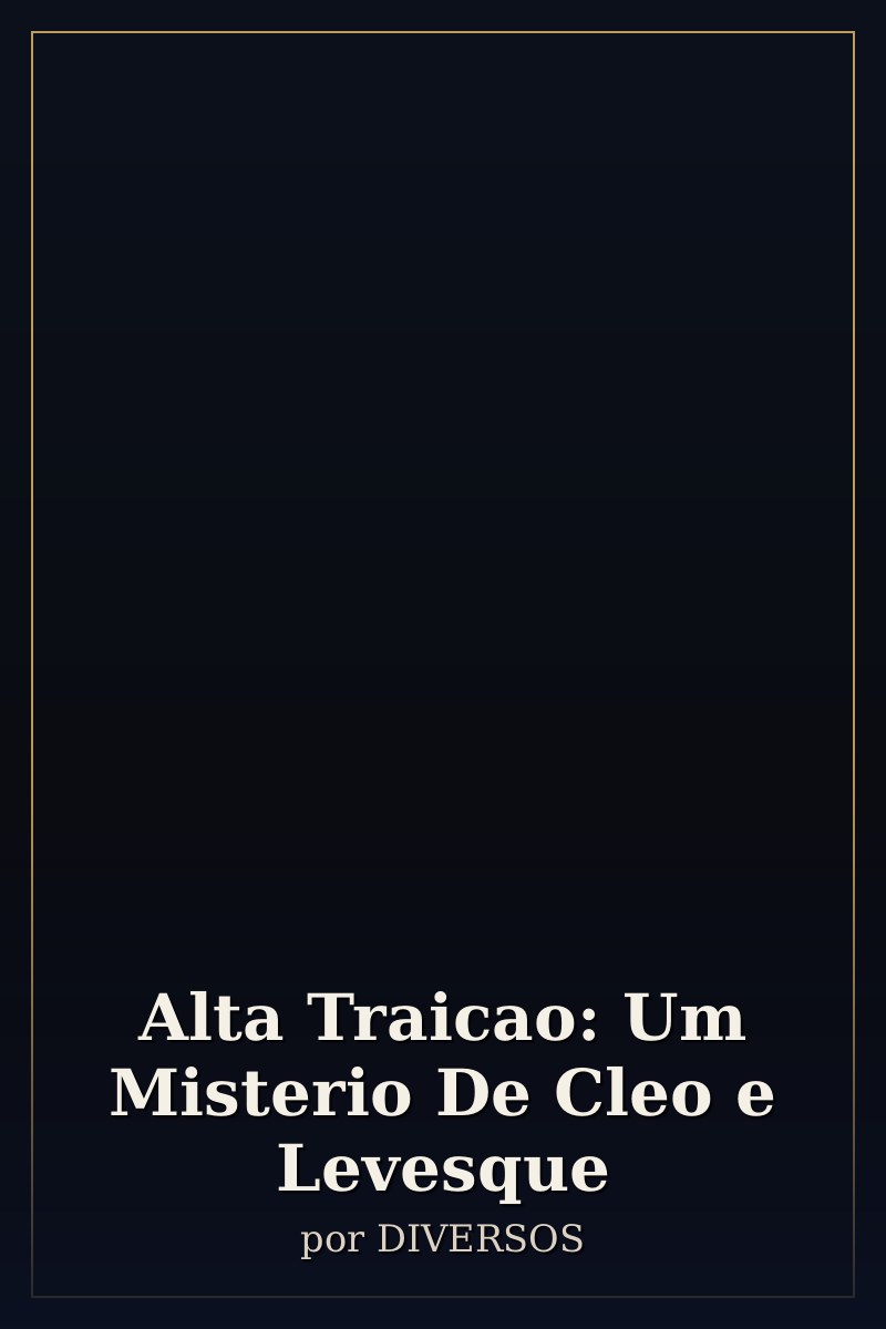 Capa de Alta Traicao: Um Misterio De Cleo e Levesque