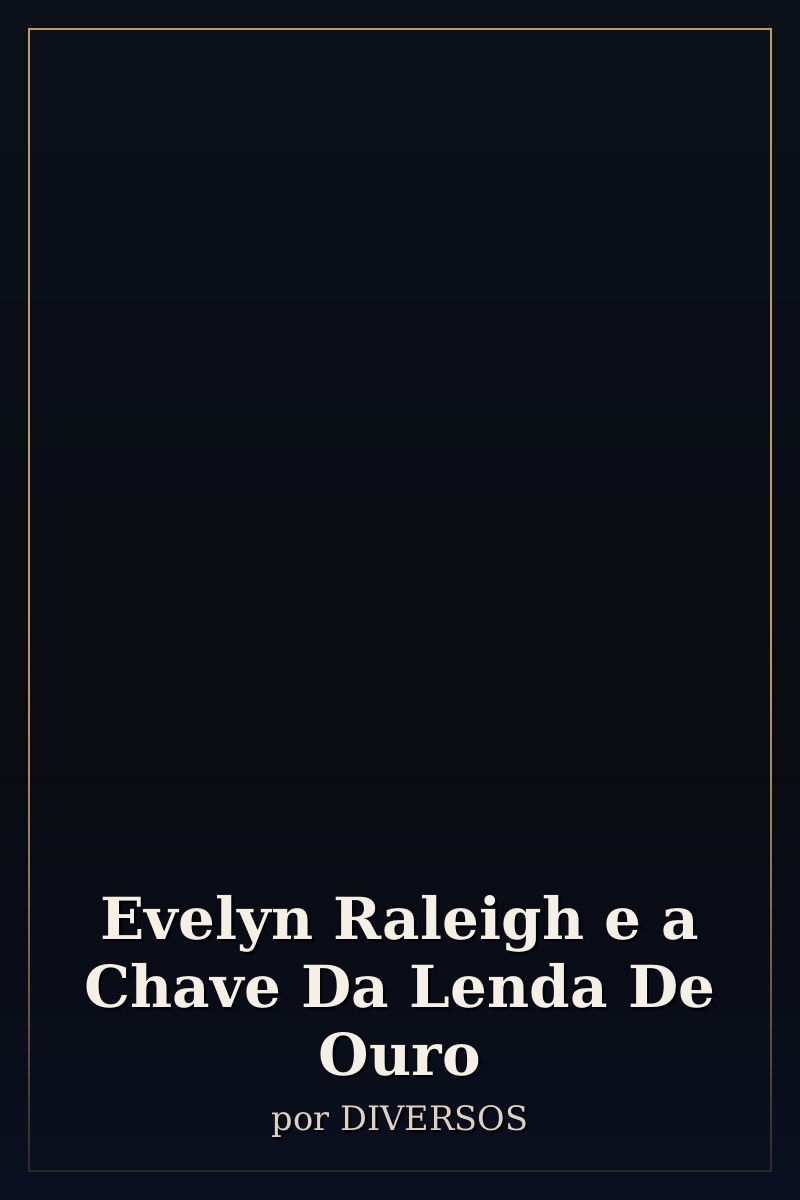 Capa de Evelyn Raleigh e a Chave Da Lenda De Ouro