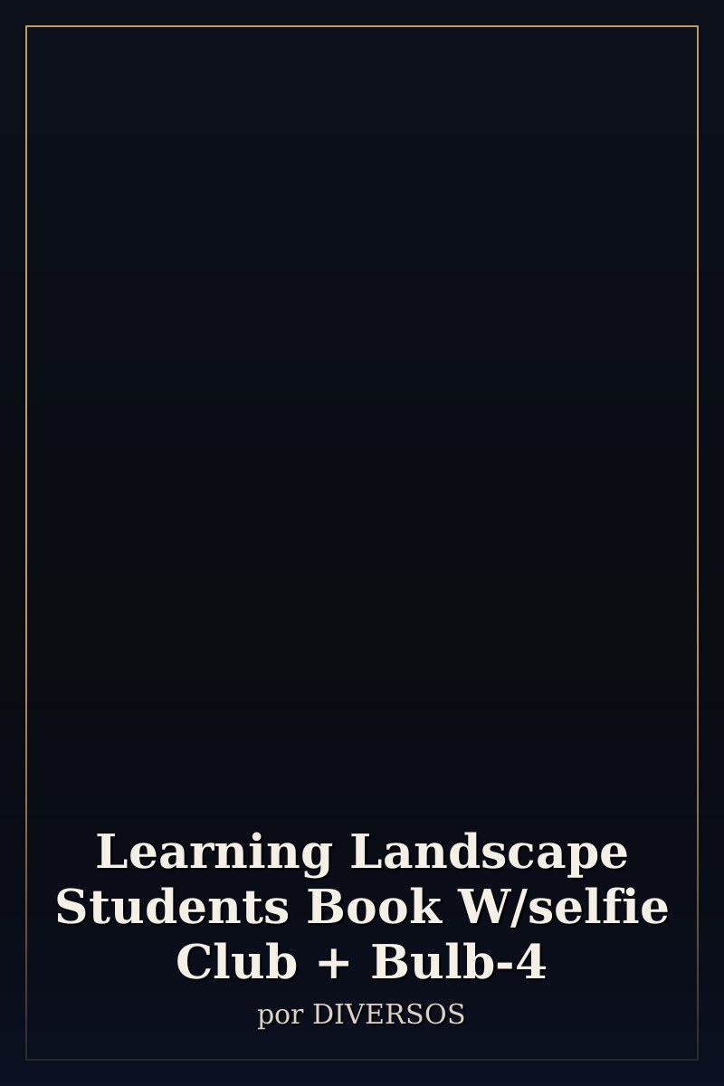 Capa de Learning Landscape Students Book W/selfie Club + Bulb-4